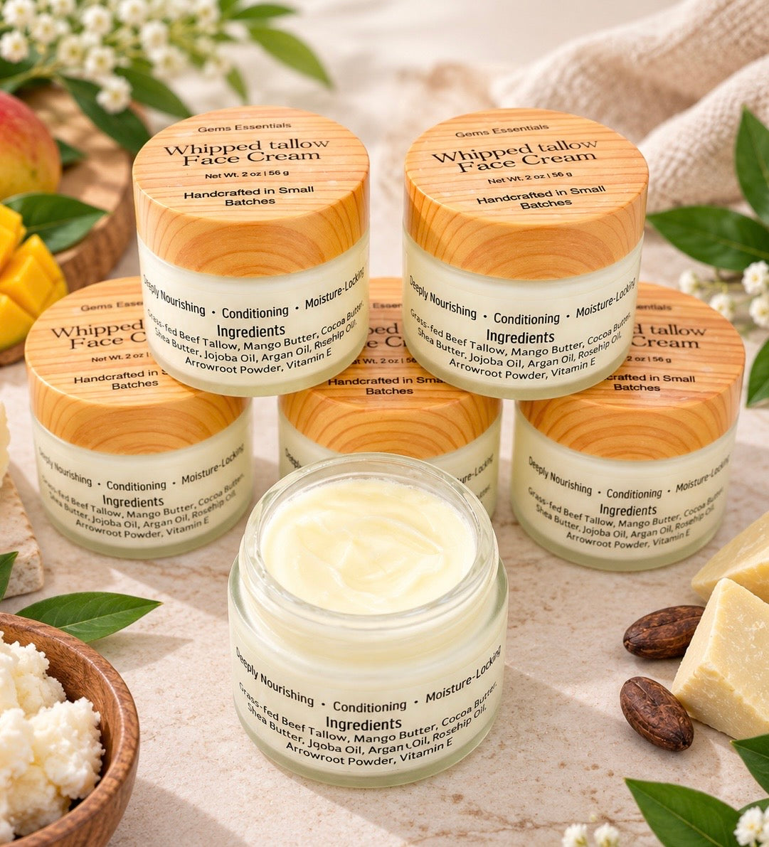 Whipped Tallow Face Cream