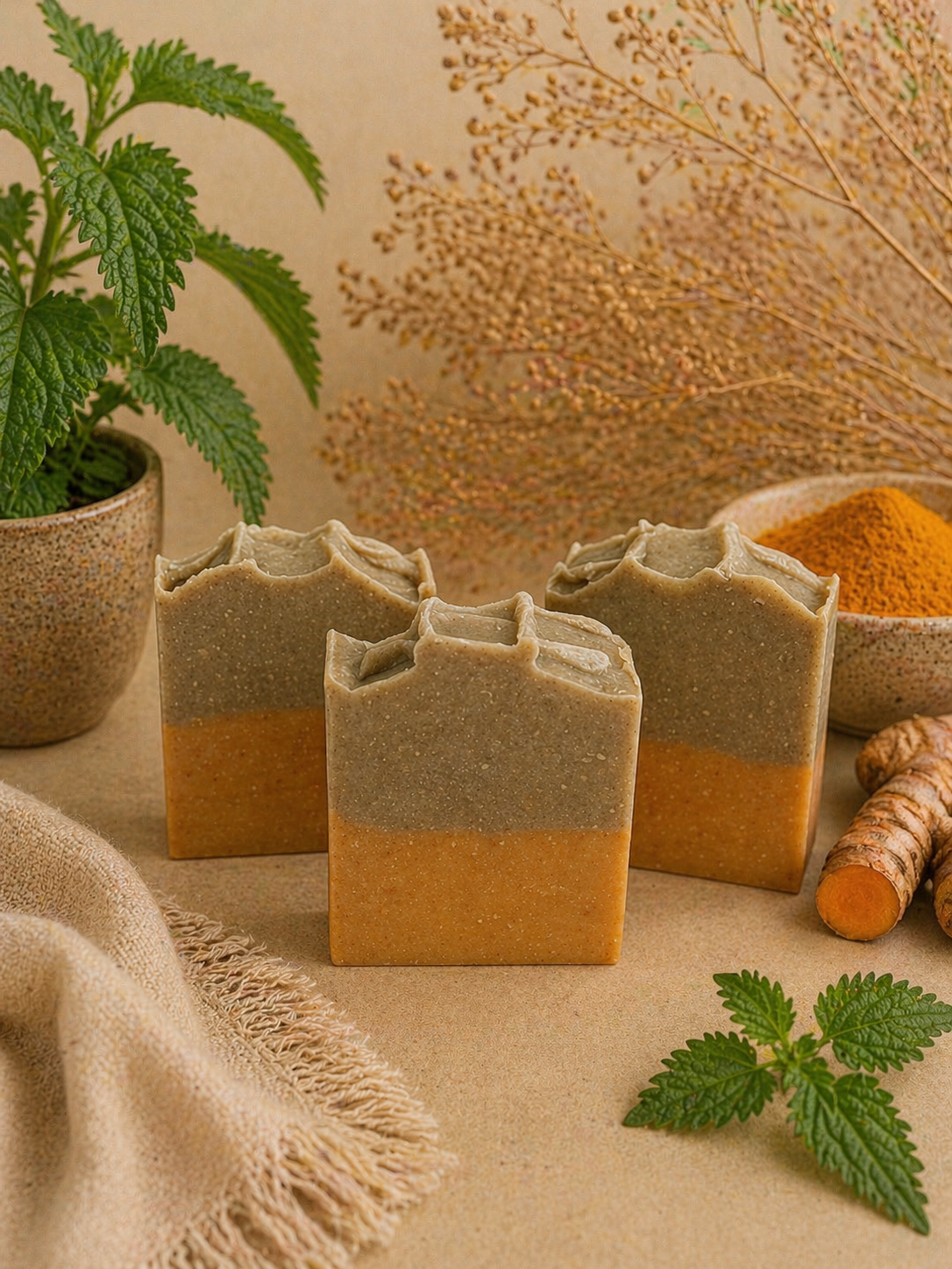 Nettle & Turmeric soap