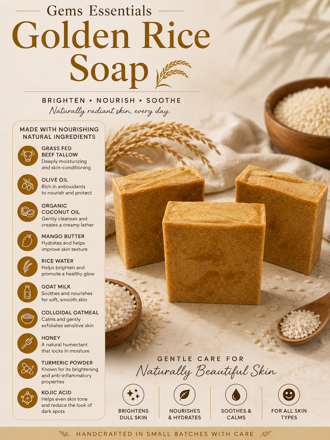 Golden Rice Soap