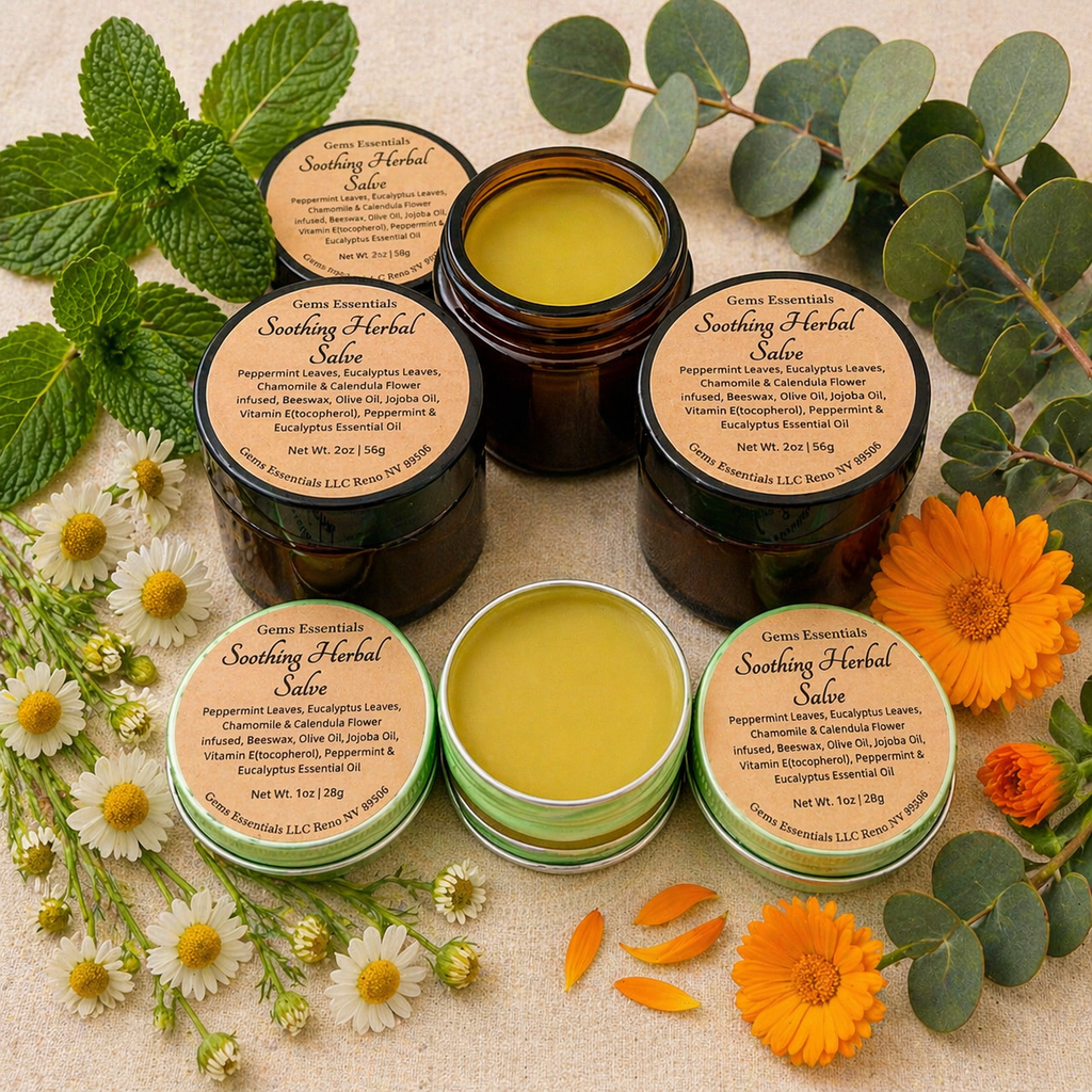 Soothing Herbal Salves ( 2oz )