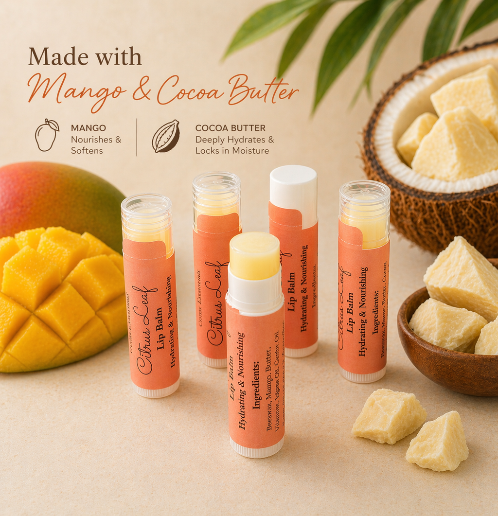 Citrus Leaf Lip Balm