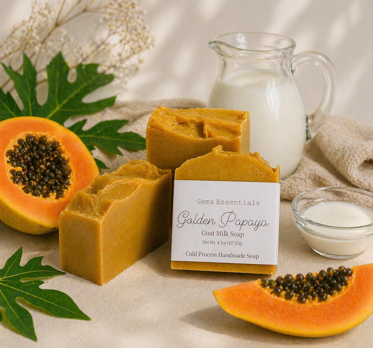 Golden Papaya Soap