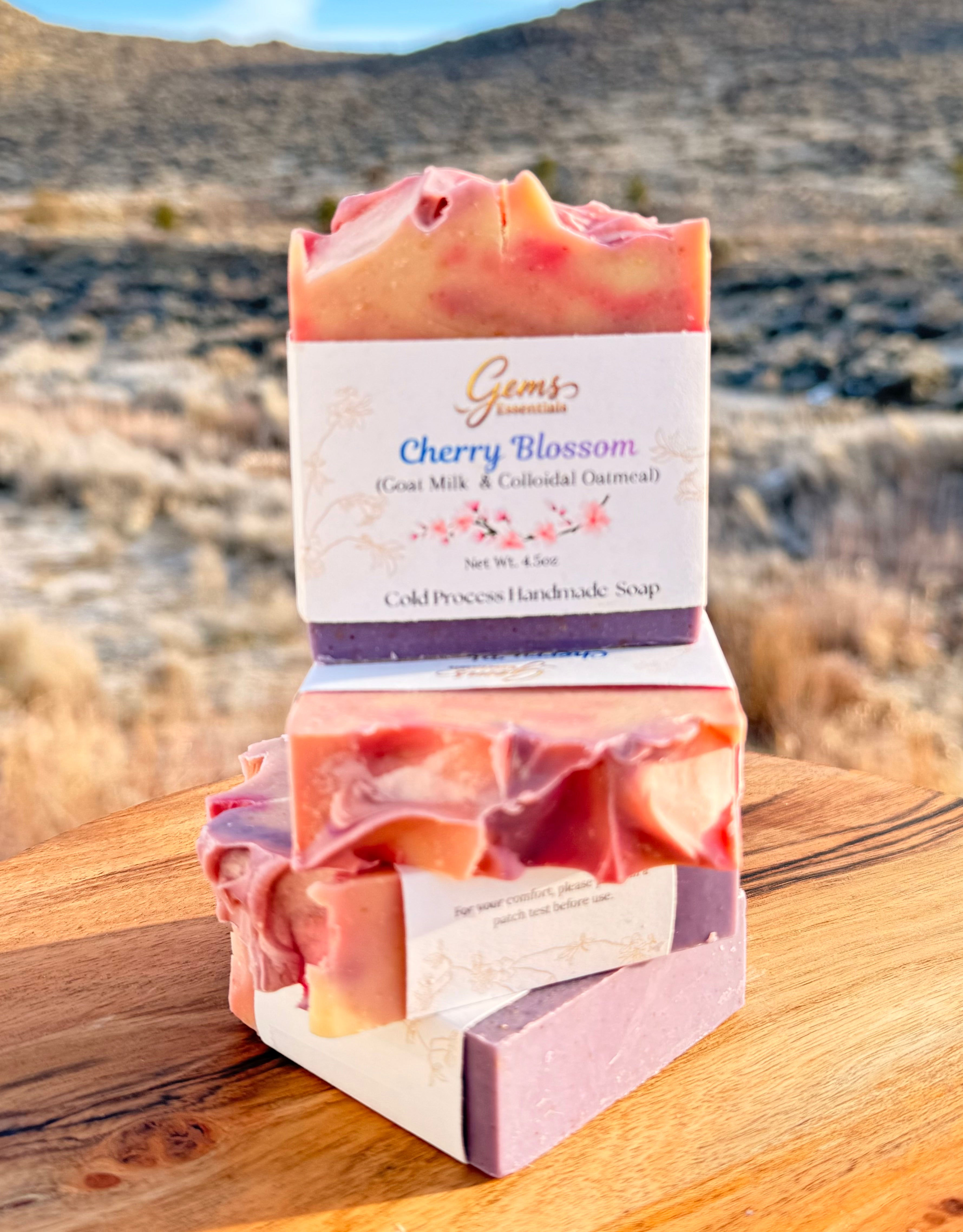 Cherry Blossom Goat Milk Soap 🌸