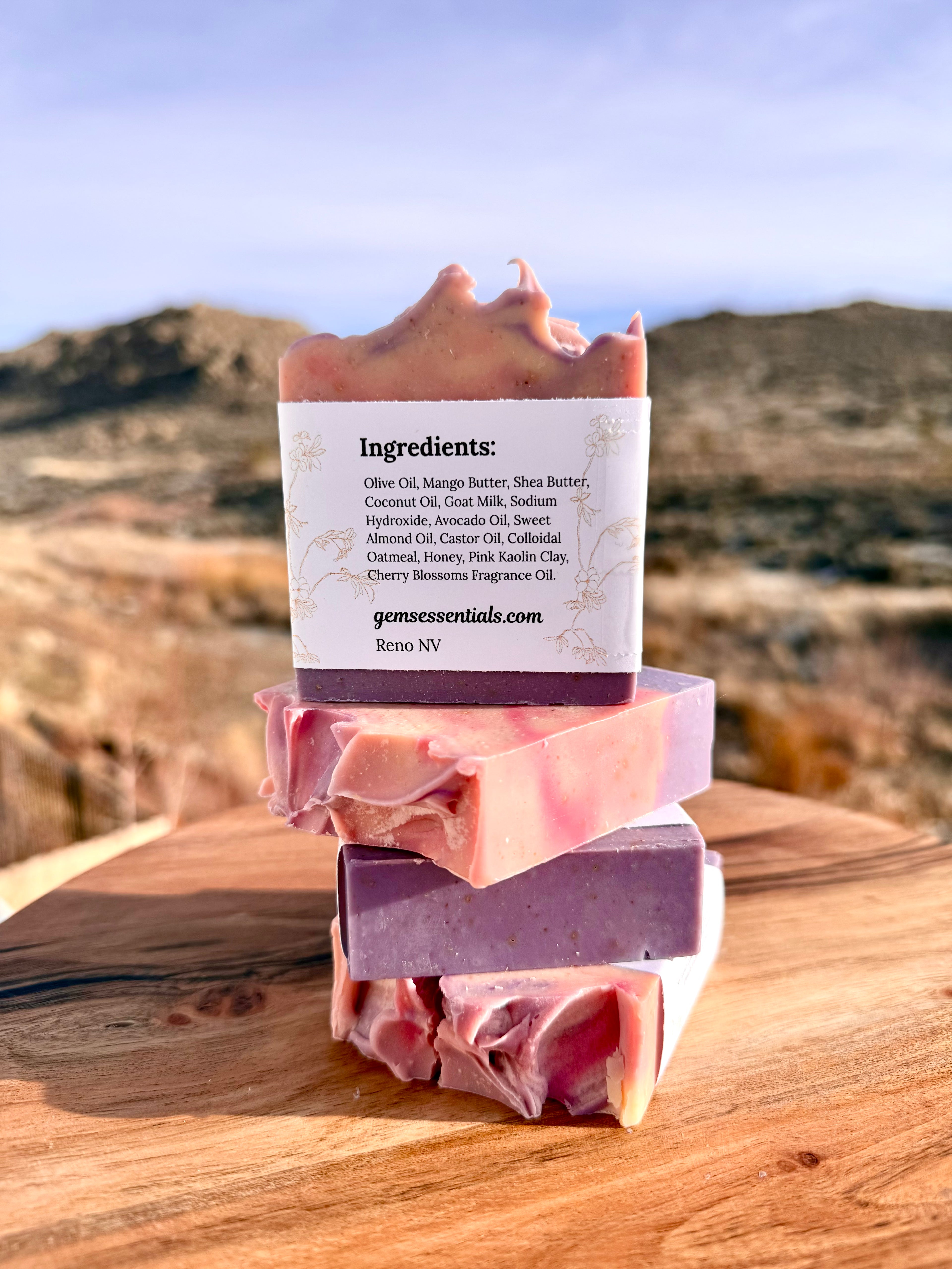 Cherry Blossom Goat Milk Soap 🌸